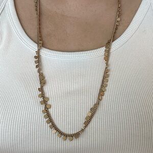 Madewell Gold Disc Necklace